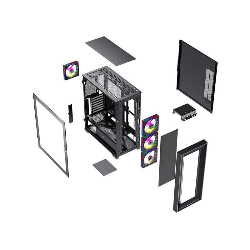 کیس کامپیوتر لاجی کی مدل LK-C504B