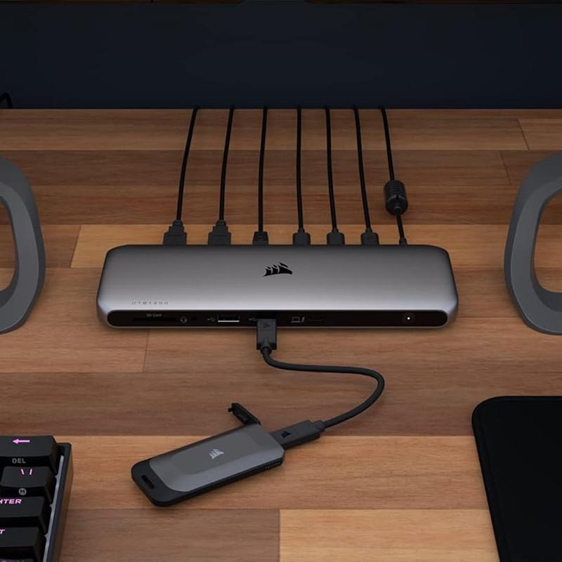 اس اس دی اکسترنال کورسیر مدل EX100U ظرفیت 2 ترابایت رابط USB 3.2 Gen2