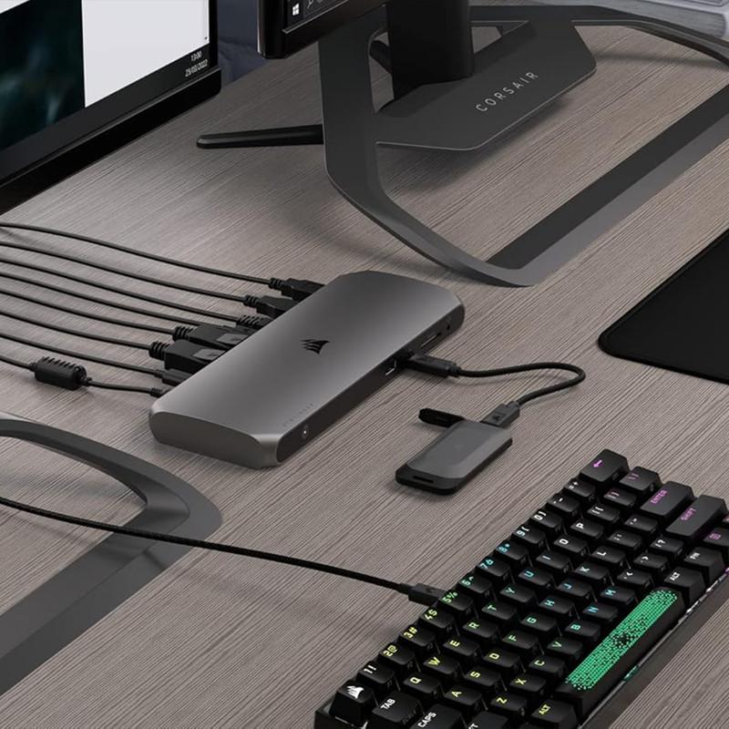 اس اس دی اکسترنال کورسیر مدل EX100U ظرفیت 2 ترابایت رابط USB 3.2 Gen2