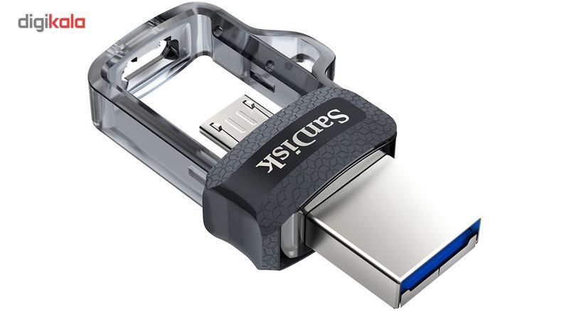 فلش مموری سن دیسک مدل Ultra Dual Drive M3.0 ظرفیت 32 گیگابایت