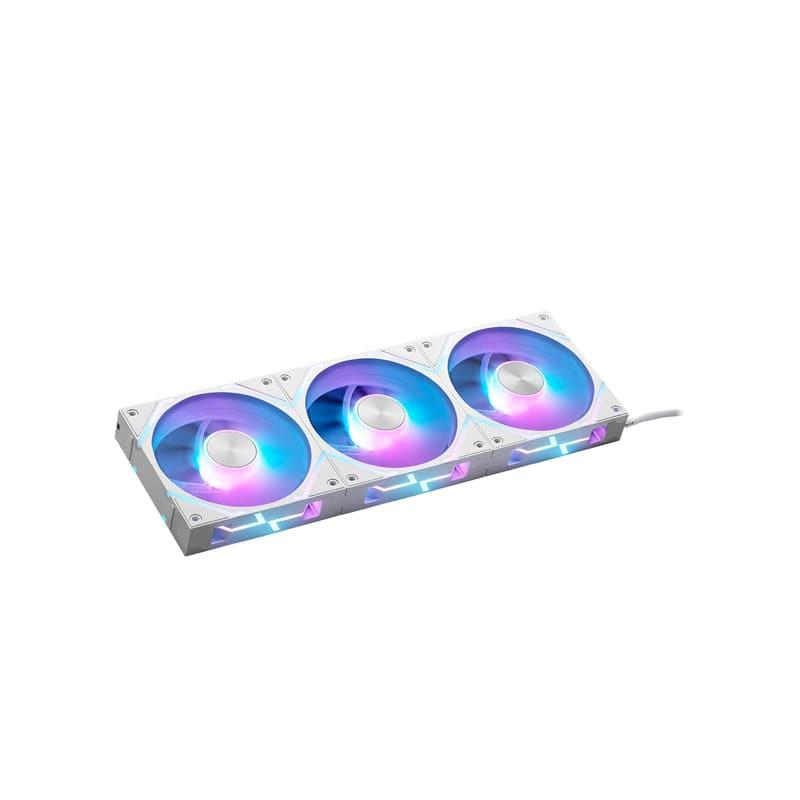 فن کیس ام اس آی مدل MPG EZ120 ARGB Wh بسته سه عددی