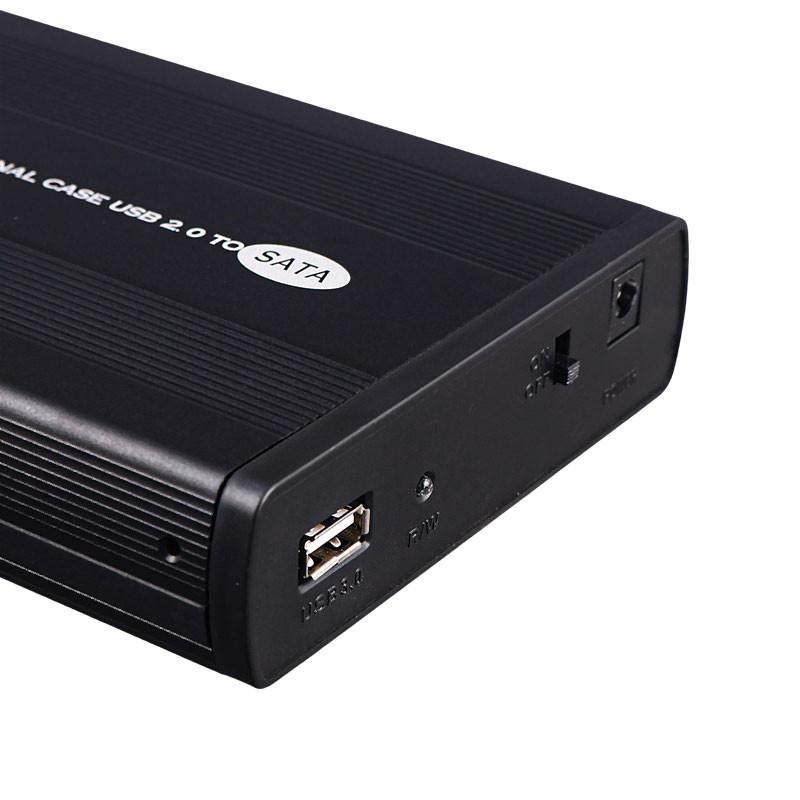 باکس هارد USB2.0 HDD اکسترنال دی نت مدل 3.5inch
