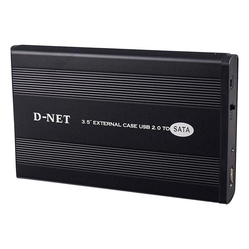 باکس هارد USB2.0 HDD اکسترنال دی نت مدل 3.5inch