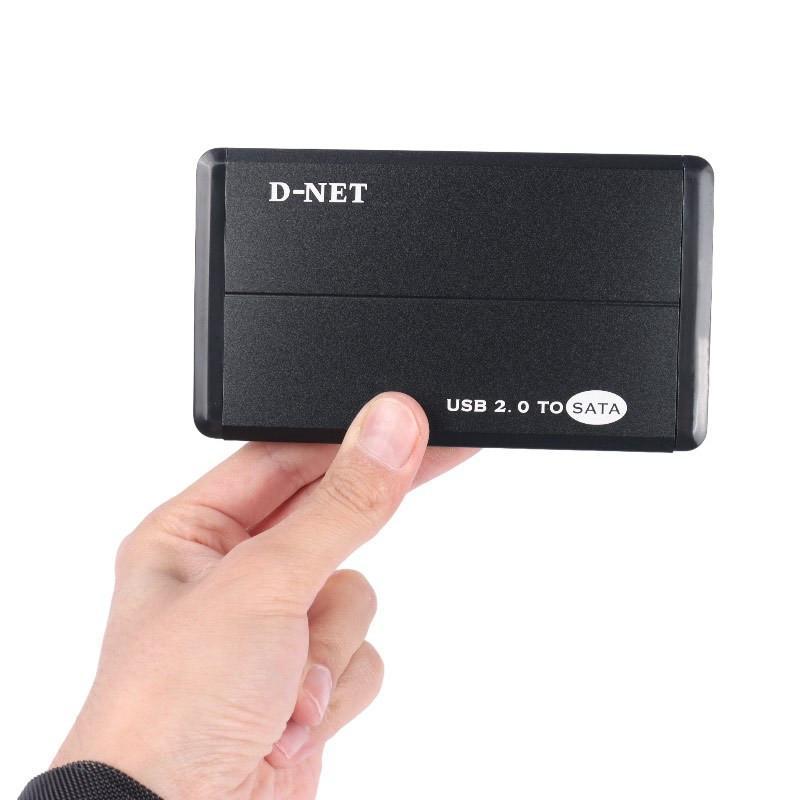 باکس هارد USB2.0 HDD/SDD اکسترنال دی نت مدل 2.5inch