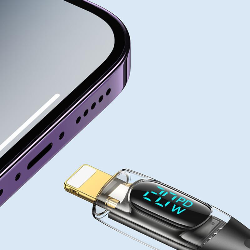 کابل تبدیل USB-C به لایتنینگ یوسمز مدل SJ588 طول 1.2 متر