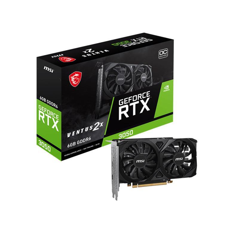 کارت گرافیک مبتنی بر NVIDIA ام اس آی مدل GeForce RTX™ 3050 VENTUS 2X 6G OC