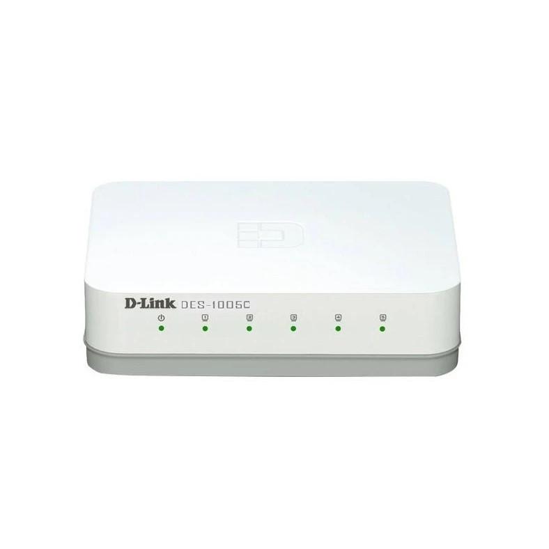 سوییچ 5 پورت دی-لینک مدل DES-1005