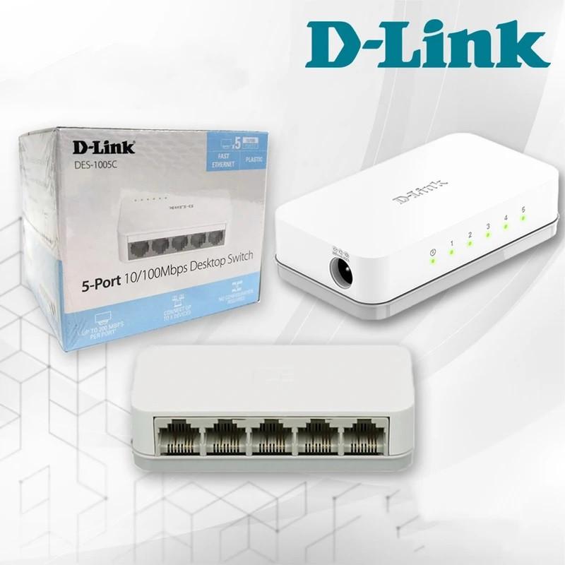 سوییچ 5 پورت دی-لینک مدل DES-1005