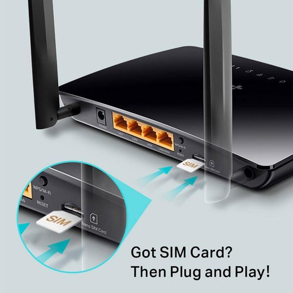 مودم روتر بی سیم 4G LTE تی پی-لینک مدل  Archer MR202 AC750