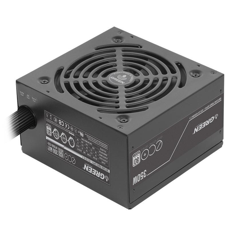 منبع تغذیه کامپیوتر 350W وات گرین مدل GP350A-ECO Plus