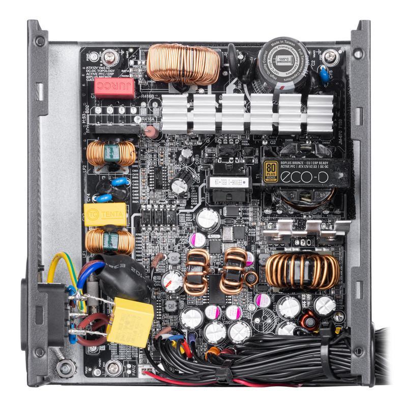 منبع تغذیه کامپیوتر 500W وات گرین مدل GP500A-ECO D