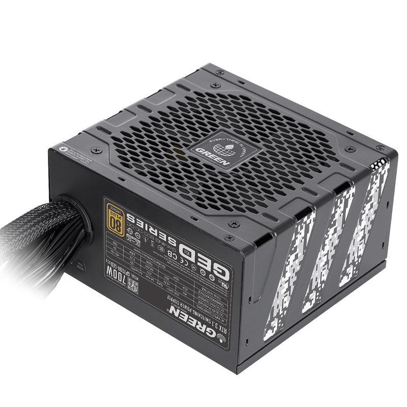 منبع تغذیه کامپیوتر 700W وات گرین مدل GP700A-GED V3.1 (ATX 3.1)