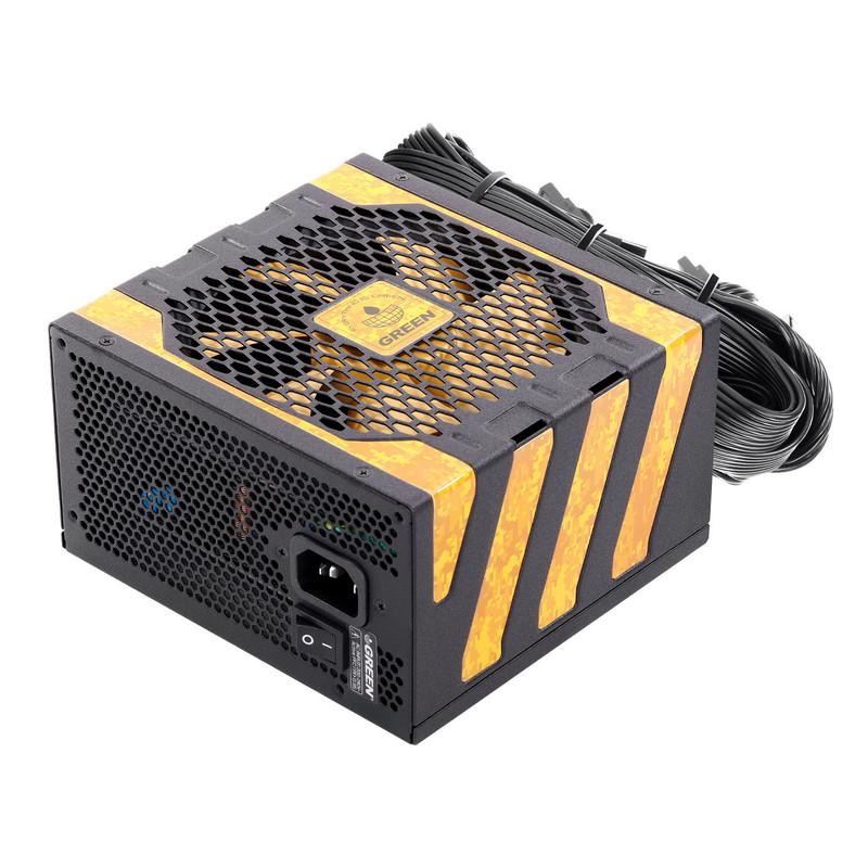 منبع تغذیه کامپیوتر 800W وات گرین مدل GP800A-UK EVO V3.1 (ATX 3.1)