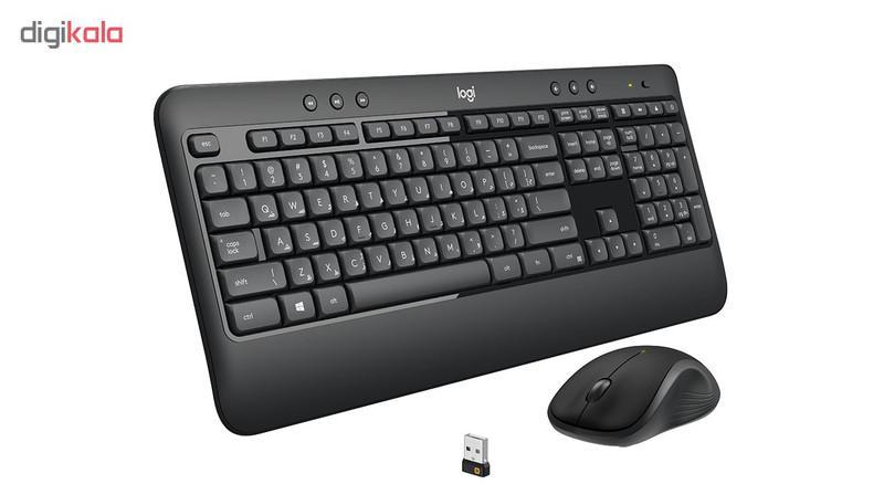 کیبورد و ماوس بی‌سیم لاجیتک مدل MK540 
