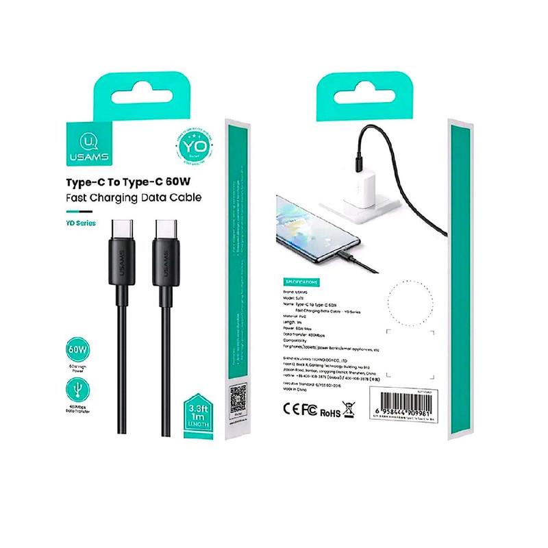 کابل تبدیل USB-C یوسمز مدل SJ711 طول 1 متر