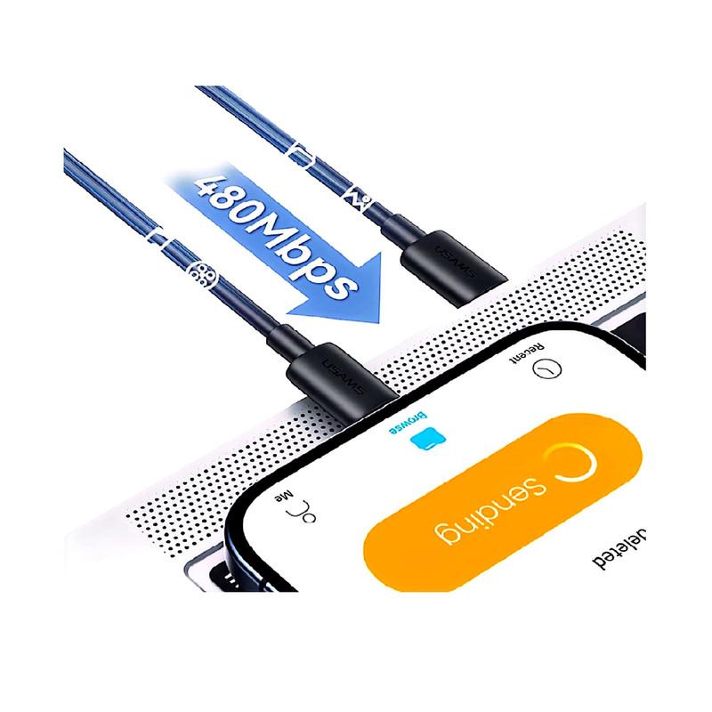 کابل تبدیل USB-C یوسمز مدل SJ711 طول 1 متر