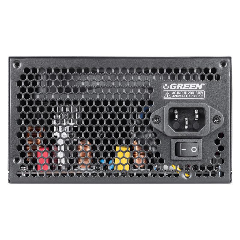منبع تغذیه کامپیوتر 600 وات گرین مدل GP600A-ECO D