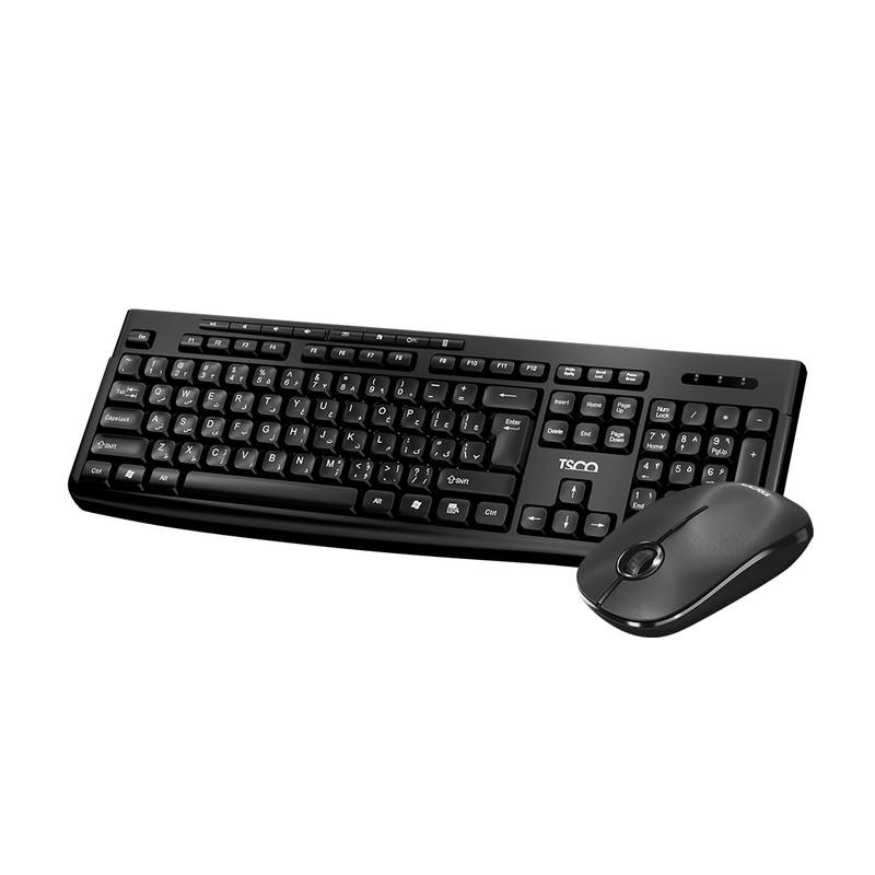 ماوس و کیبورد بی سیم تسکو مدل TKM 7027W