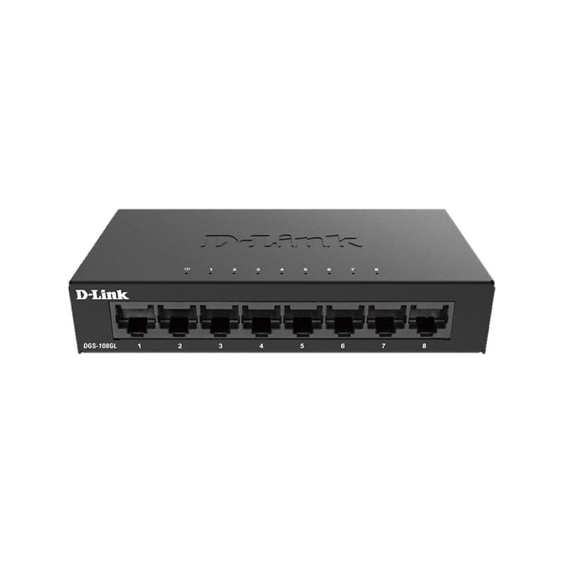سوییچ 8 پورت گیگابیت دی لینک مدل DGS-108GL