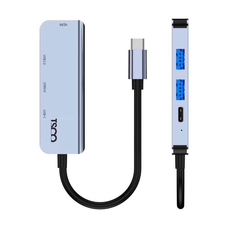 هاب USB تسکو چهار پورت تایپ سی مدل THU 1152