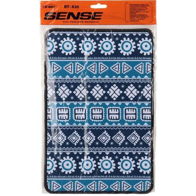 ماوس پد دی-نت مدل x20blue سایز 29*20 سانتی متر