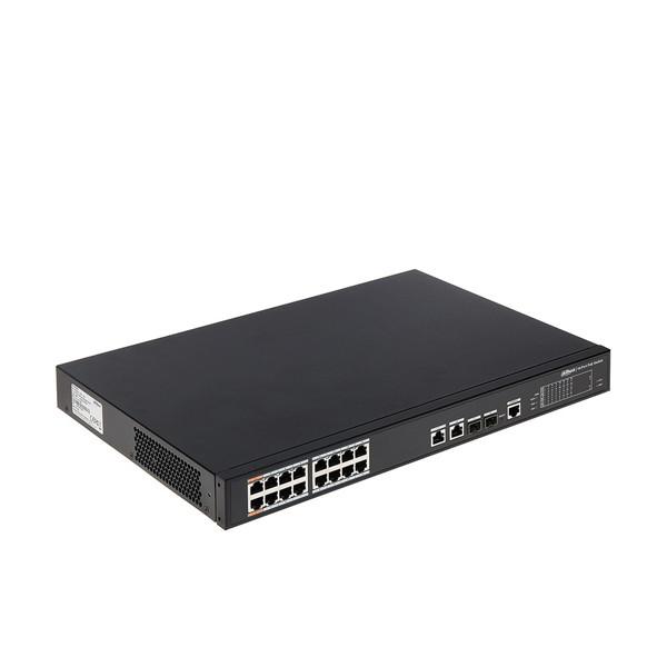 سوییچ poe شبکه شانزده پورت داهوا مدل DH-CS4220-16GT-135