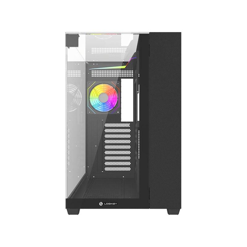 کیس کامپیوتر گیمینگ لاجی کی مدل LK-C674B
