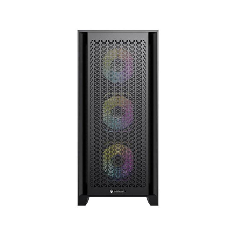 کیس کامپیوتر گیمینگ لاجی کی مدل LK-C634B