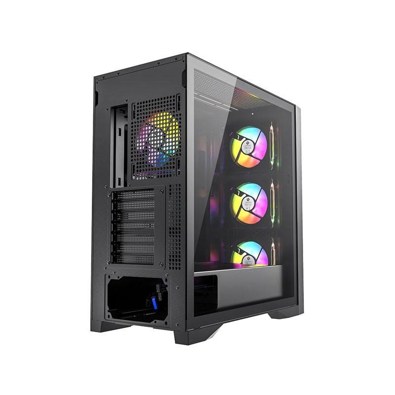 کیس کامپیوتر گیمینگ لاجی کی مدل LK-C634B