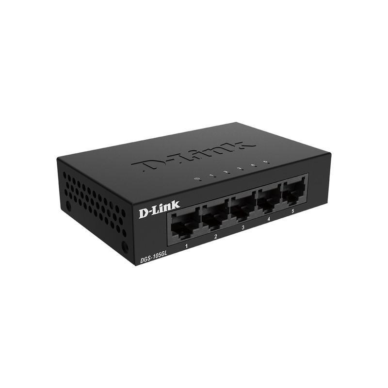 سوییچ 5 پورت گیگابیت دی لینک مدل DGS-105GL