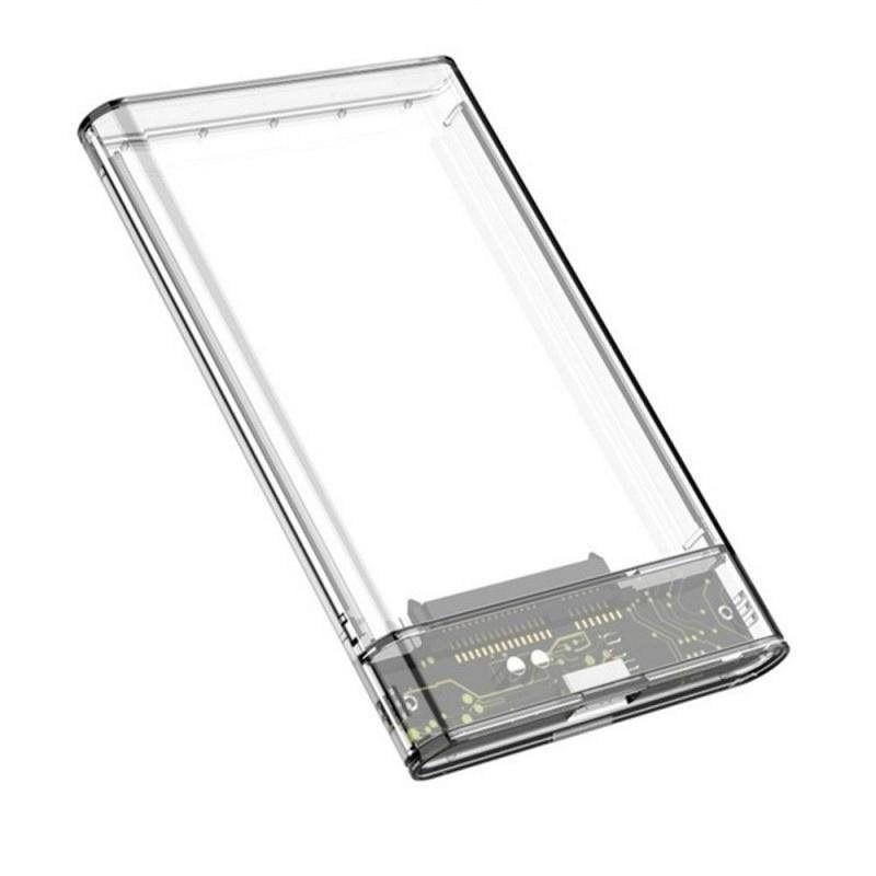 قاب هارد اکسترنال 2.5 اینچی دی-نت مدل glass