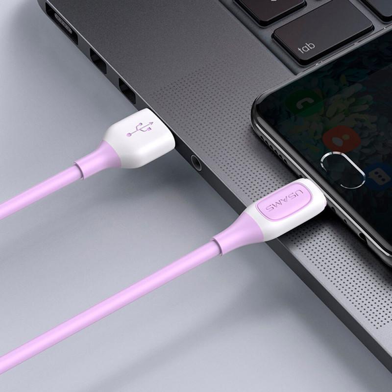 کابل تبدیل USB به microusb یوسمز مدل SJ597 طول 1 متر