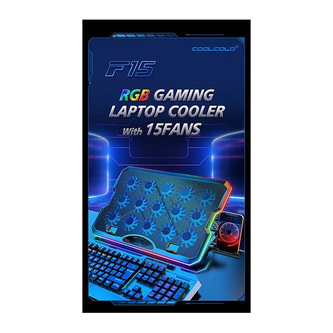 پایه خنک کننده  لپ تاپ کول کلد مدل F15