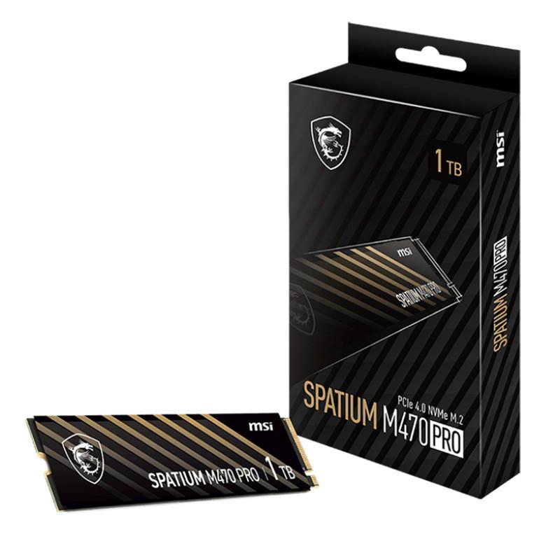 اس اس دی اینترنال PCIe 4.0 ام اس آی مدل SPATIUM M470 PRO ظرفیت یک ترابایت