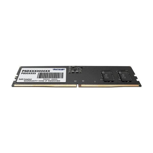 رم کامپیوتر DDR5 تک کاناله 16GB Patriot مدل Signature Line فرکانس 5200MHz تایمینگ CL42 نوع ماژول U-DIMM