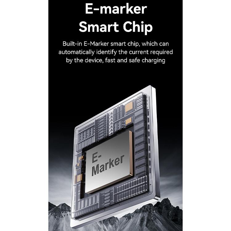 کابل تبدیل USB-C به لایتنینگ یوسمز مدل SJ753-30W طول 1.2 متر