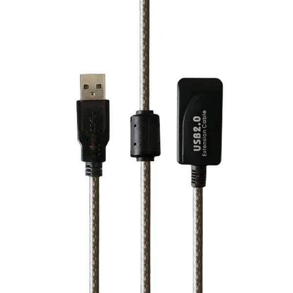 کابل افزایش طول USB 2.0 دی-نت مدل DT-461 طول 20 متر