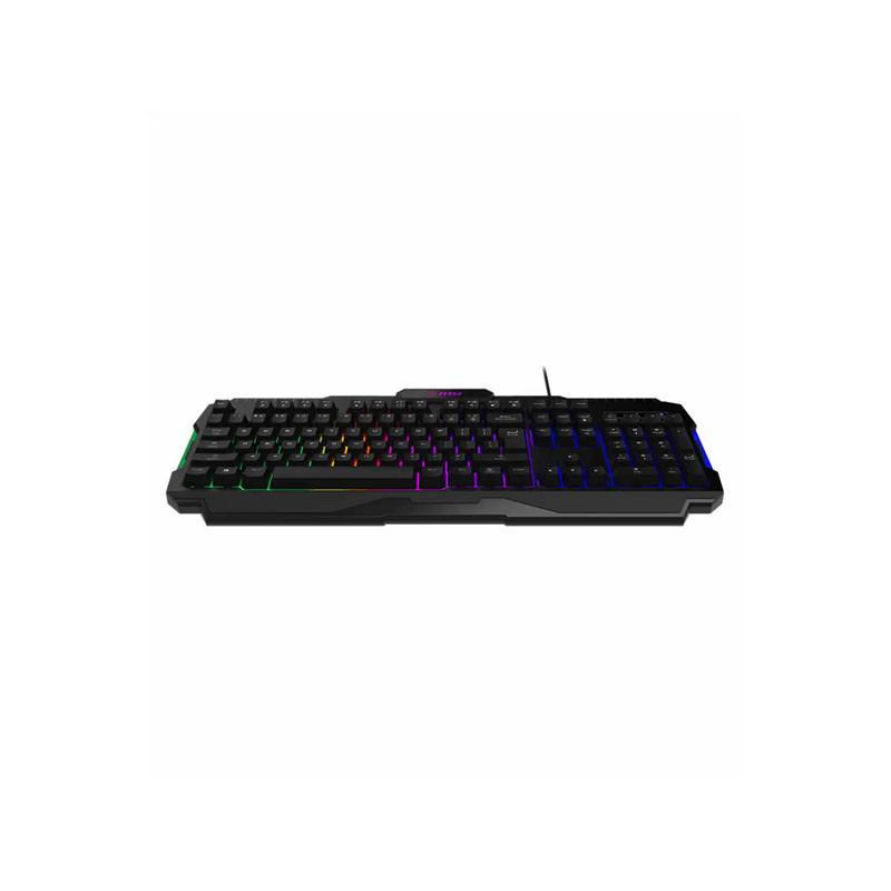 کیبورد گیمینگ ام اس آی مدل FORGE GK100 WIRED