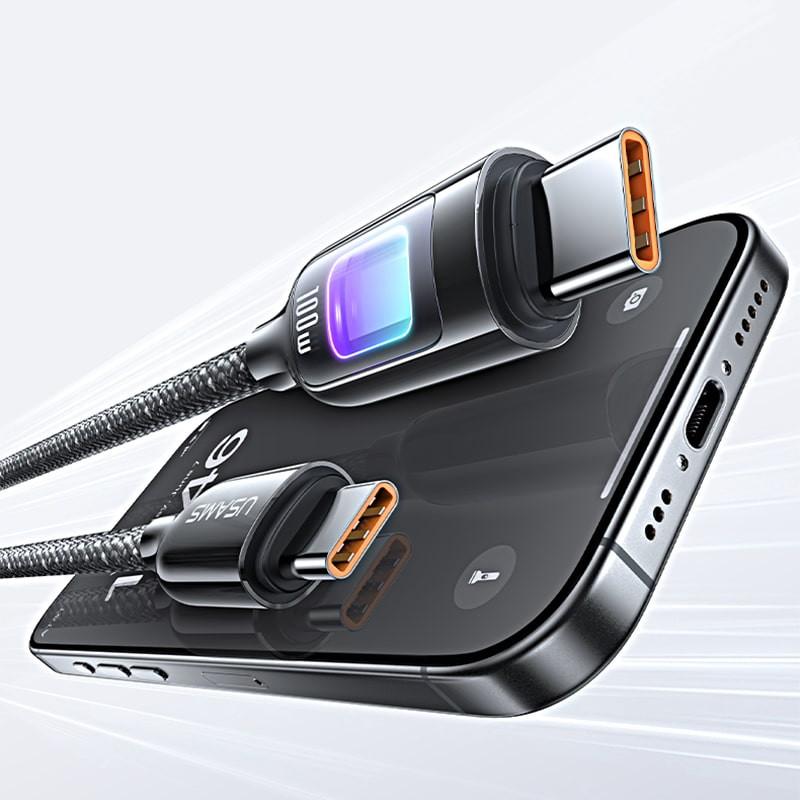 کابل USB-C یوسمز مدل SJ750 طول 1.2 متر