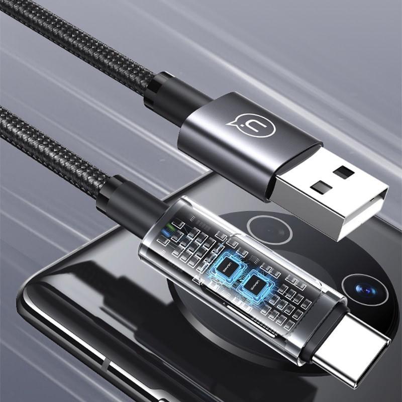 کابل تبدیل USB به USB-C یوسمز مدل sj673 طول 1.2 متر