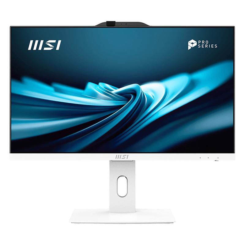 کامپیوتر همه کاره 23.8 ام اس آی مدل PRO AP242P 14M با پردازنده Core i3 14100 رم 8 گیگابایت از نوع DDR5 حافظه داخلی یک ترابایت SSD کارت گرافیک UHD Graphics (integrated) نمایشگر از نوع IPS