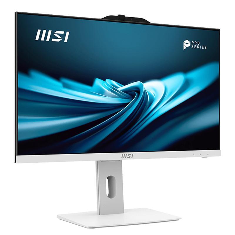 کامپیوتر همه کاره 23.8 ام اس آی مدل PRO AP242P 14M با پردازنده Core i3 14100 رم 8 گیگابایت از نوع DDR5 حافظه داخلی یک ترابایت SSD کارت گرافیک UHD Graphics (integrated) نمایشگر از نوع IPS
