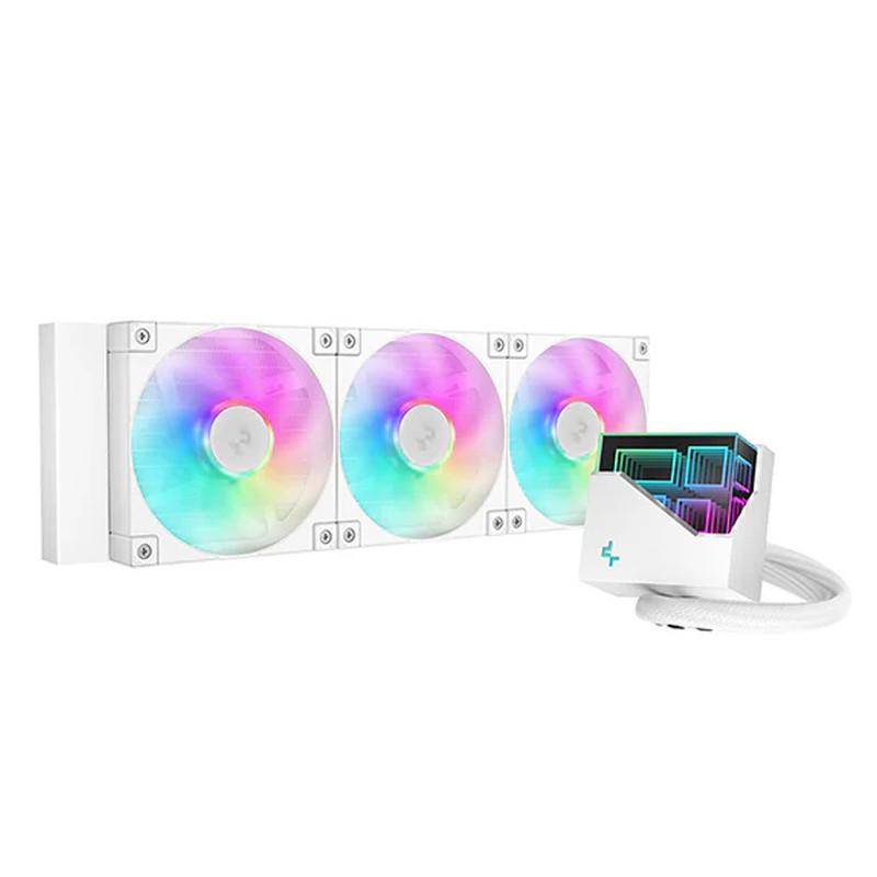 سیستم خنک‌کننده آبی دیپ کول مدل LT360 WH ARGB