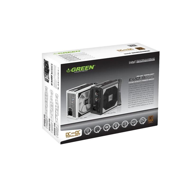منبع تغذیه کامپیوتر 480 وات گرین مدل GP480A-EUD