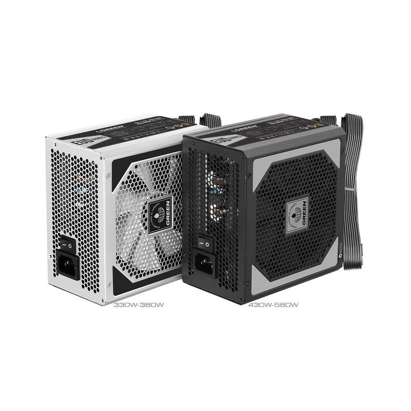 منبع تغذیه کامپیوتر 480 وات گرین مدل GP480A-EUD
