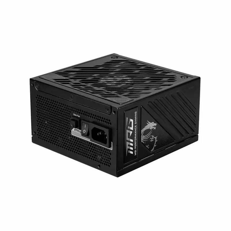 منبع تغذیه کامپیوتر 1250 وات ام اس آی مدل MPG A1250GS GOLD PCIE5