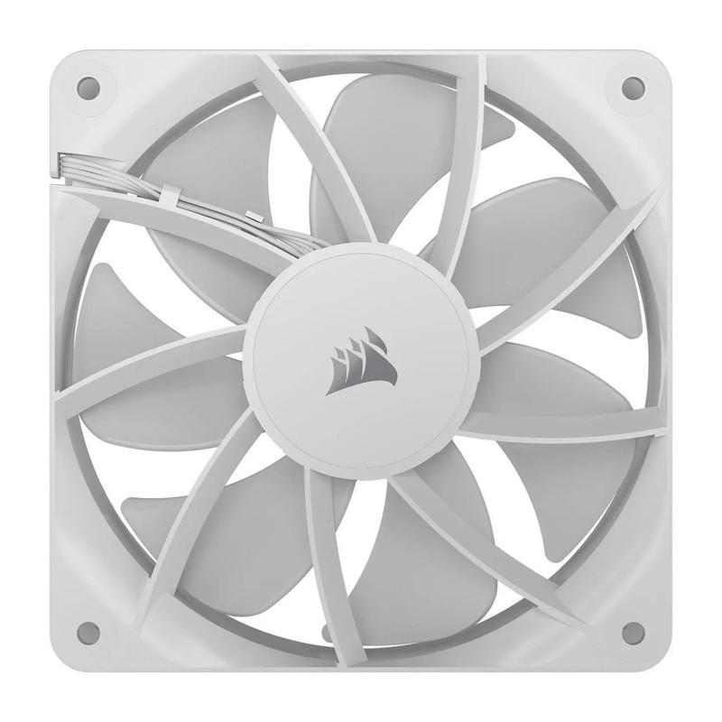 فن کیس کورسیر مدل RS120 سفید بسته سه عددی