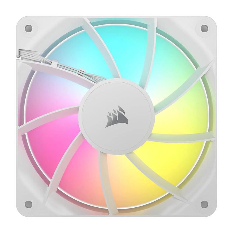 فن کیس کورسیر مدل RS120 سفید بسته سه عددی