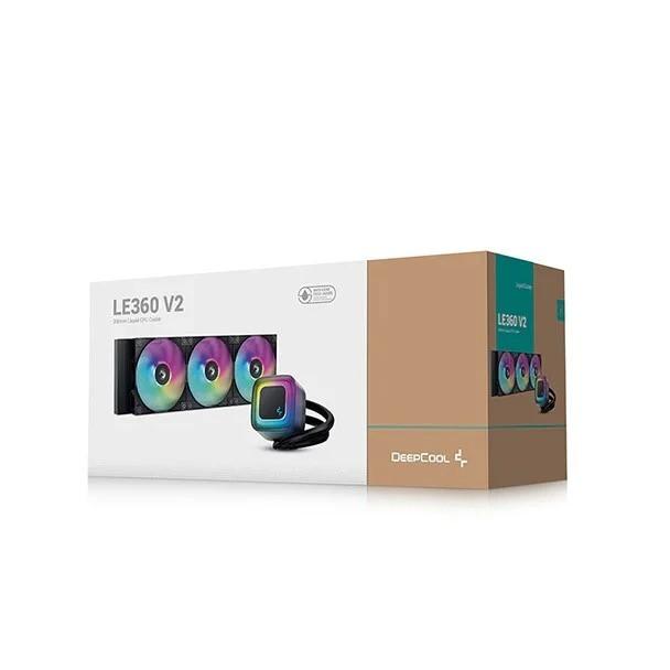 خنک‌کننده پردازنده دیپ کول مدل LE360 v2 ARGB 