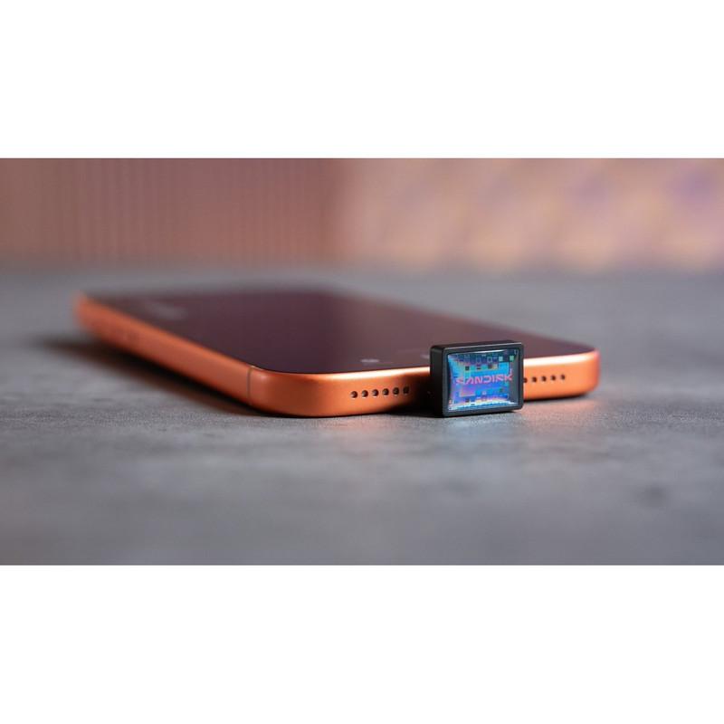 فلش مموری سن دیسک مدل EXTREME FIT CZ530 ظرفیت 64 گیگابایت با رابط USB-C